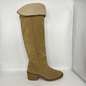 Coach Janelle Boots Peanut/Natural Size 5.5